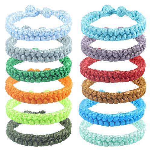 Parachute Cord Bracelet, handmade, Unisex & braided Approx 7-9 Inch 