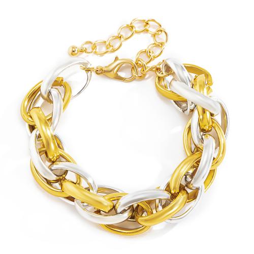 Aluminum Bracelets, with 5cm extender chain, fashion jewelry & for woman Approx 16 cm [