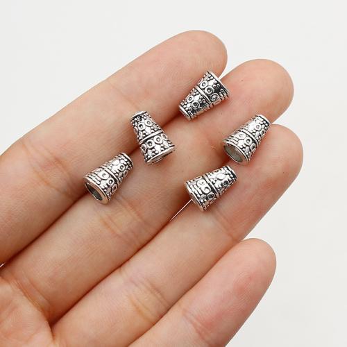 Zinc Alloy Jewelry Beads, silver color plated, DIY Approx 1.5mm, Approx 