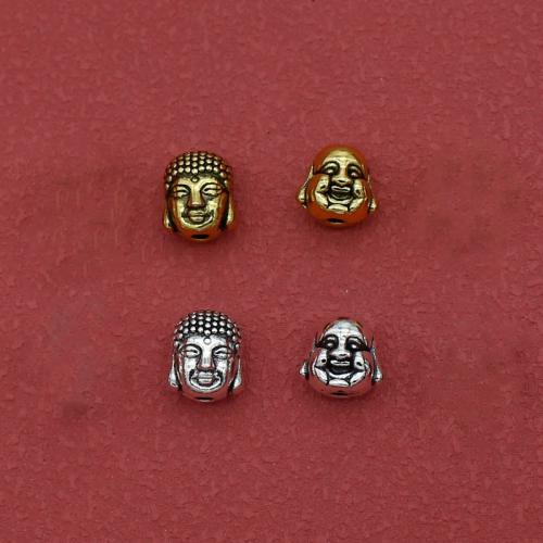 Zinc Alloy Jewelry Beads, Buddha, plated, DIY Approx 