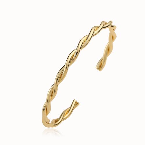 Brass Cuff Bangle, gold color plated, fashion jewelry, golden, Bracelet 5.5-6cm 