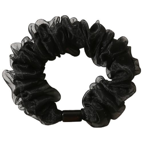 Hair Scrunchies, Organza, handmade, for woman 