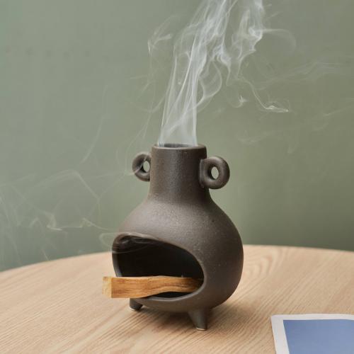 porcelaine Brûleur d'encens, fait à la main, pour la maison et le bureau & durable, plus de couleurs à choisir Vendu par PC