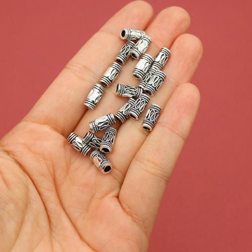 Zinc Alloy Spacer Beads, silver color plated, DIY Approx 2.5mm, Approx 