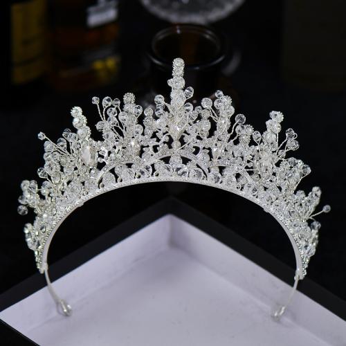 Диадемы, цинковый сплав, Для Bridal & со стразами, Много цветов для выбора, 150mm, продается PC