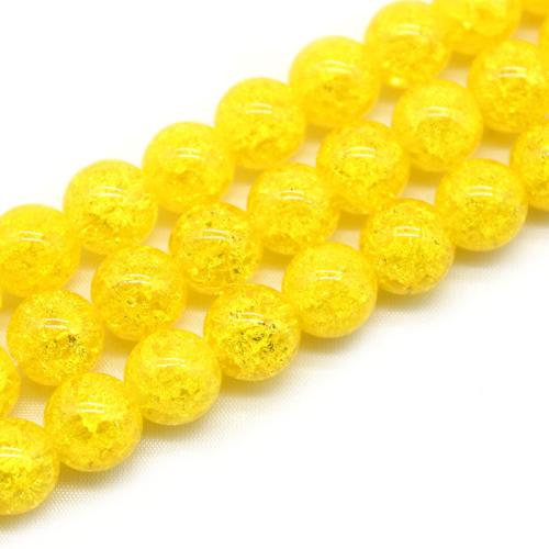 Round Crystal Beads, DIY & crackle 
