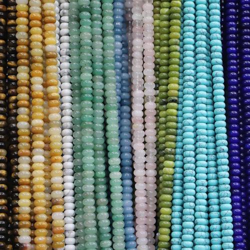 Single Gemstone Beads, Natural Stone, Flat Round, DIY Approx 