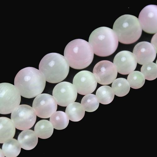 Single Gemstone Beads, Gypsum Stone, Round, polished, DIY Grade AAAAA 