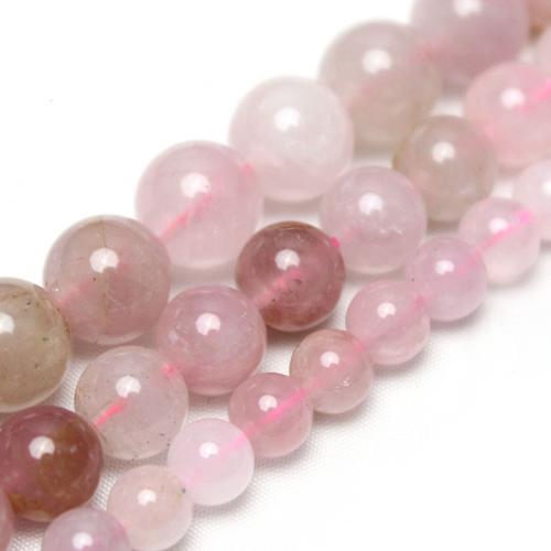 Natürliche Rosenquarz Perlen, rund, poliert, DIY & verschiedene Größen vorhanden, Grade AAAAA, verkauft von Strang