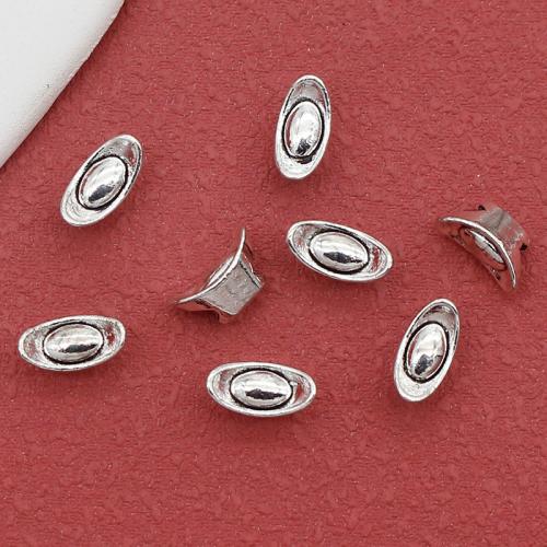 Zinc Alloy Spacer Beads, Ingot, silver color plated, DIY Approx 2mm, Approx 