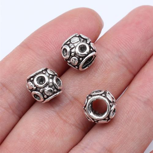 Zinc Alloy Jewelry Beads, antique silver color plated, DIY 