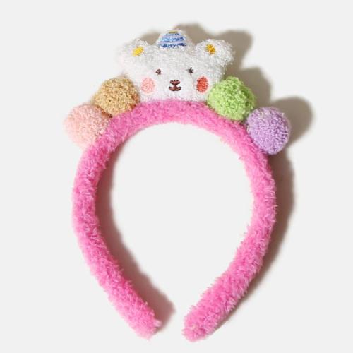 Children Hair Band, Plush, handmade, for woman [