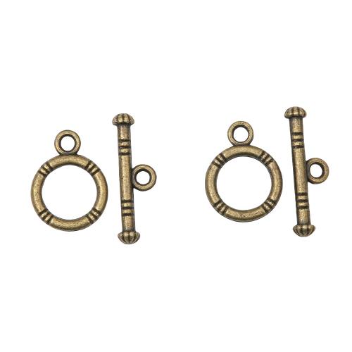 Zinc Alloy Toggle Clasp, DIY 