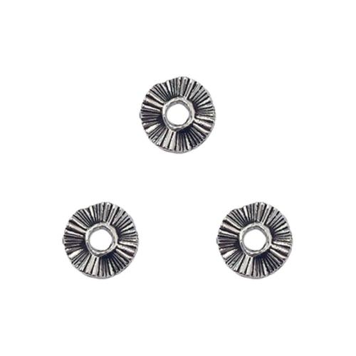 Zinc Alloy Spacer Beads, antique silver color plated, DIY Approx 