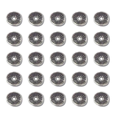 Zinc Alloy Spacer Beads, antique silver color plated, DIY Approx 