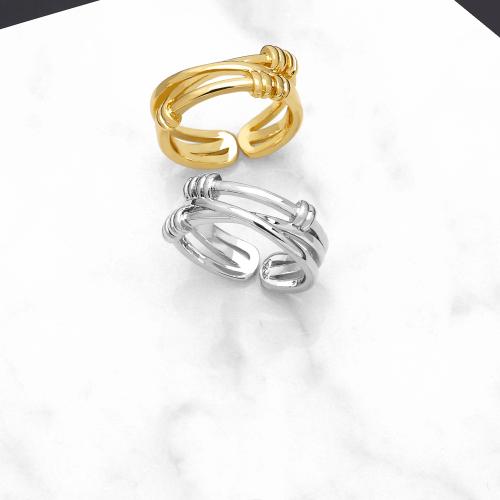 Brass Finger Ring, plated, fashion jewelry 