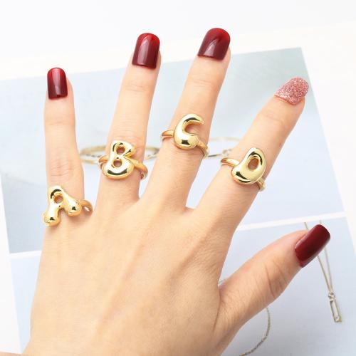 Brass Finger Ring, gold color plated, fashion jewelry gold 