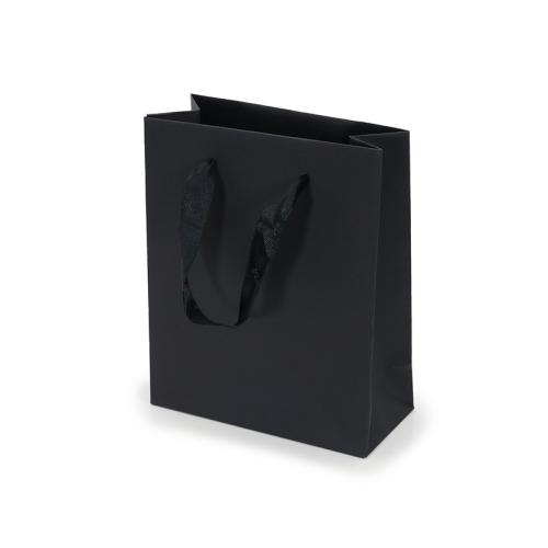 Gift Shopping Bag, Paper, durable & multifunctional black 
