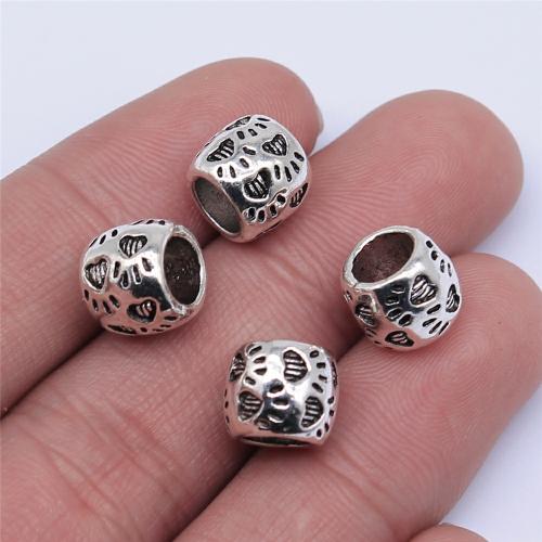 Zinc Alloy Jewelry Beads, antique silver color plated, DIY 