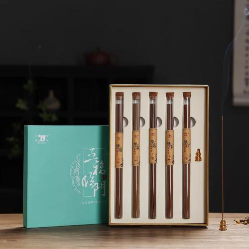 Natural Perfume Incense Stick, Gift box package & for home and office, 210mm 