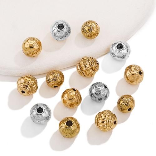 Stainless Steel Beads, 304 Stainless Steel, plated, DIY 