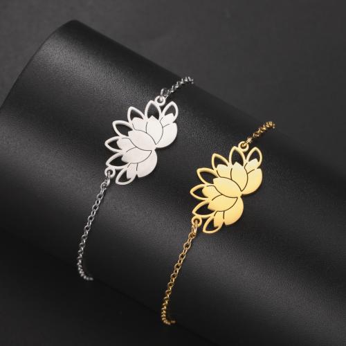 Stainless Steel Chain Bracelets, 304 Stainless Steel, with 5cm extender chain, plated, fashion jewelry & for woman Approx 17 cm 