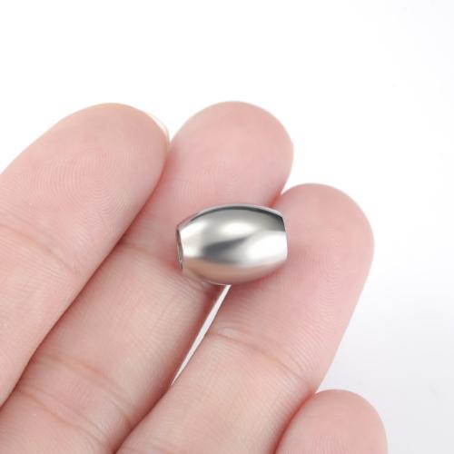 Stainless Steel Beads, 304 Stainless Steel, silver color plated, DIY 