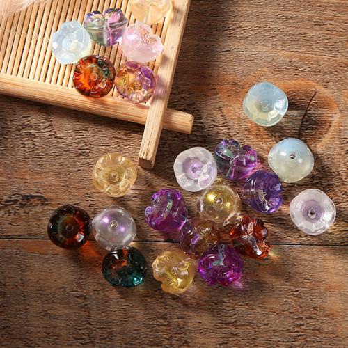 Hair Barrette Finding, Lampwork, Flower, stoving varnish, DIY 10mm 