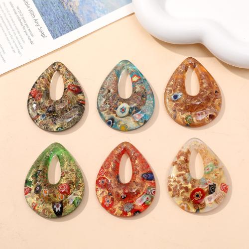 Lampwork Pendants, Teardrop, DIY 