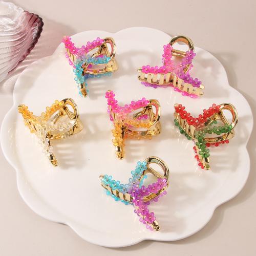 Hair Claw Clips, Resin, handmade, gradient color & for woman 