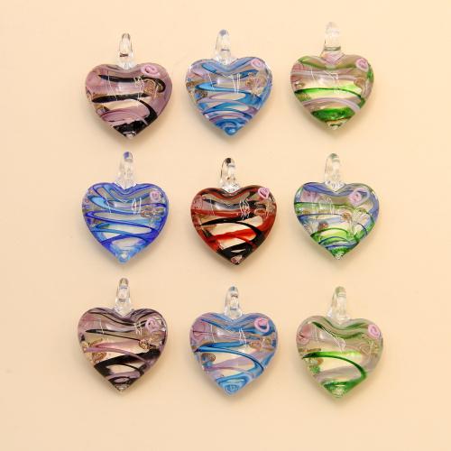 Lampwork Pendants, Heart, DIY 