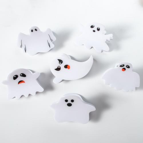 Hair Claw Clips, PVC Plastic, handmade, Halloween Design & for woman 