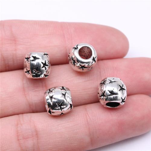 Zinc Alloy Jewelry Beads, antique silver color plated, DIY 