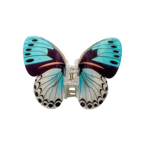 Hair Claw Clips, Acrylic, Butterfly, fashion jewelry 