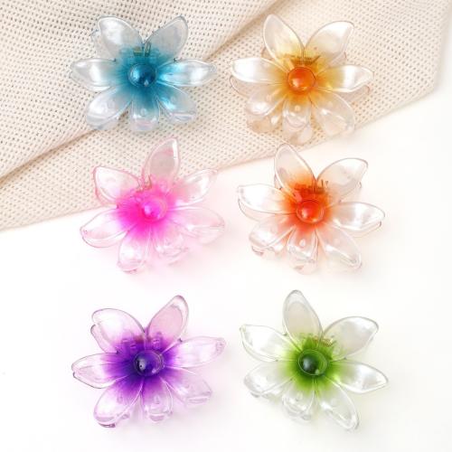 Hair Claw Clips, Resin, Flower, handmade, for woman 