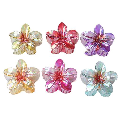 Hair Claw Clips, Resin, Flower, handmade, for woman 