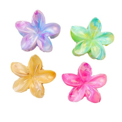 Hair Claw Clips, Resin, Flower, handmade, for woman 