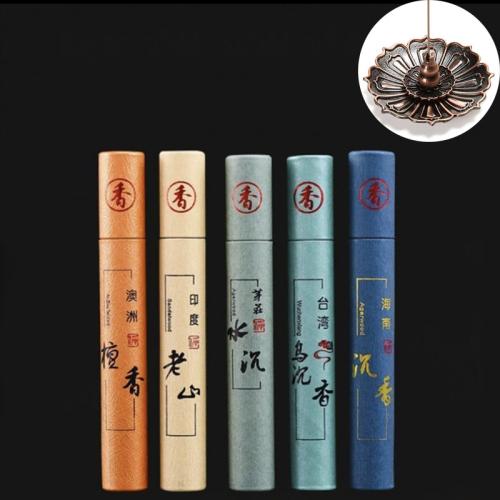 Natural Perfume Incense Stick, half handmade, 5 pieces Approx 10.5 cm 