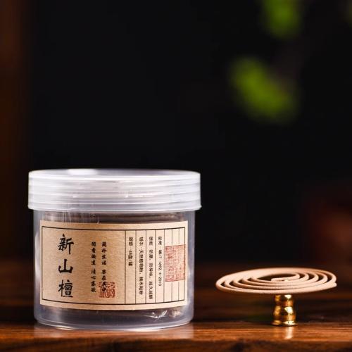 Natural Perfume Coil Incense, half handmade, 120min burning 50mm 