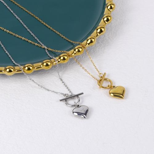 Stainless Steel Jewelry Necklace, 304 Stainless Steel, with 5cm extender chain, plated, fashion jewelry & for woman cm 