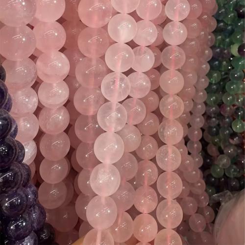 Natural Rose Quartz Beads, Round, DIY Approx 38-40 cm 