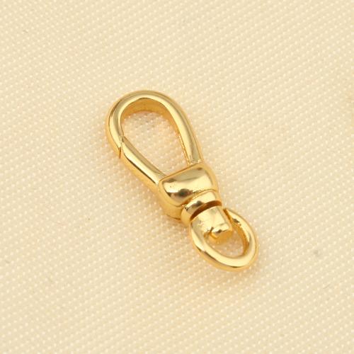 Brass Snap Clasp, gold color plated, DIY 