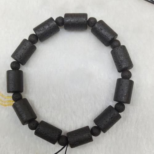 Lava Bracelet, Unisex, beads length Approx 6-7 Inch [