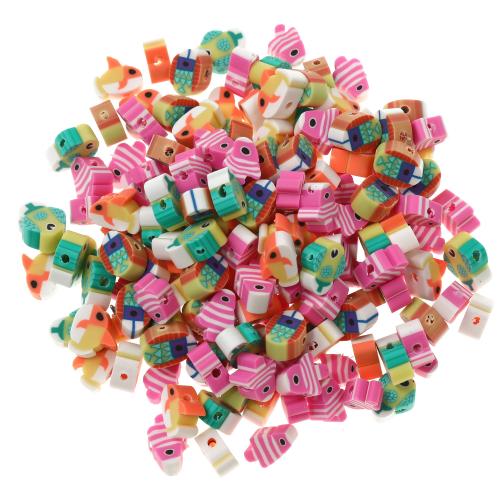 Polymer Clay Jewelry Beads, DIY, mixed colors Approx 1.5mm 