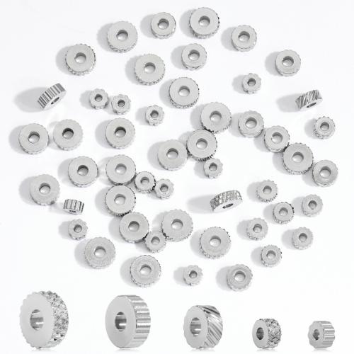 Stainless Steel Beads Setting, 304 Stainless Steel, plated, DIY original color [