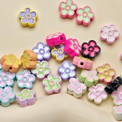 Zinc Alloy Spacer Beads, Flower, stoving varnish, DIY 10mm 