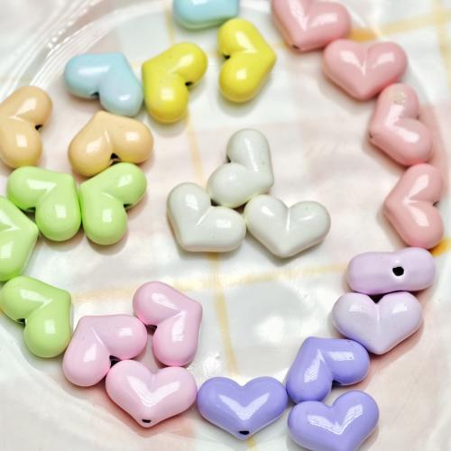 Zinc Alloy Spacer Beads, Heart, stoving varnish, DIY 