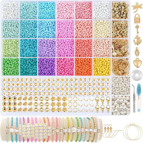 DIY Jewelry Finding Kit, Polymer Clay, plated, mixed colors 