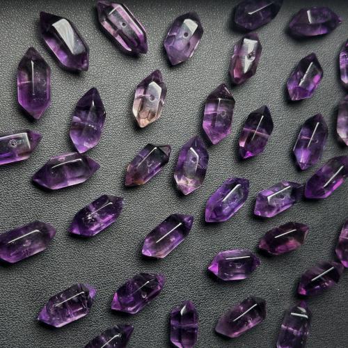 Natural Amethyst Beads, DIY, The length is about 18-20MM. 