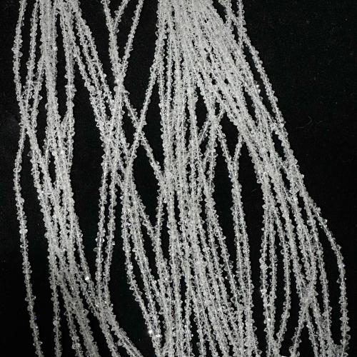 Single Gemstone Beads, Herkimer Diamond, natural & DIY, about 3-4mm., Approx [